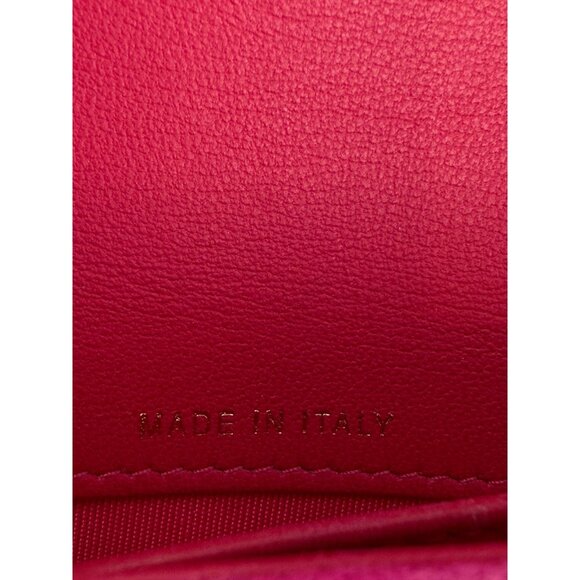 Chanel Velvet Quilted Timeless Fuchsia Wallet on a Chain Clutch Bag - Picture 9 of 16